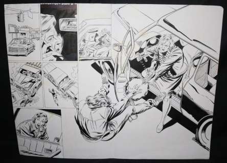 Rik Levins | Solar, Man of the Atom #45 Pgs. 2 & 3 - Valiant - Dps - 1995 | Anthony’s Comic Book Art