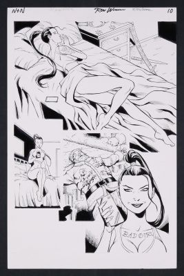 Ron Williams | Original Art for Notti & Nyce Holiday Special 2022 Story Page 10 Pencils and Inks by Ron Williams | mycomicshop.com