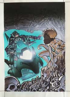 Davide Fabbri - Original illustrationn cm. 21x30. Mint