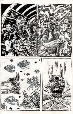 Alexis Ziritt | Space Riders: Vortex of Darkness #4 Page 10 | The Artist Bullpen