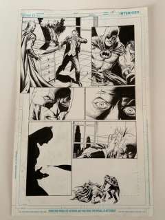 Gary Frank | Batman - BATMAN EARTH ONE! Magnifique planche originale de Gary Frank pour Batman Earth One vol 1 page 124 - Exemplaire unique | Catawiki