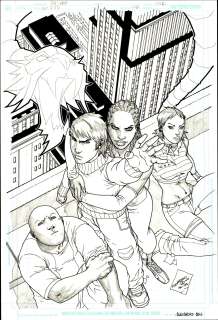 Garza - Gen 13, Cover Art, DC/WS (undated) | Russ Cochran