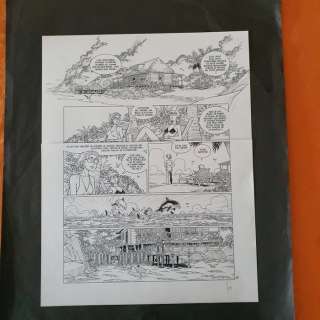 Simon, Fred | Simon, Fred - Planche originale - Mermaid Project (Saison 2) - Mutations T2 - (2018) | Catawiki