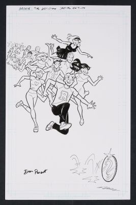 Dan Parent - Original Cover Art for Archie: The Decision & Other Stories Deluxe Edition by Dan Parent