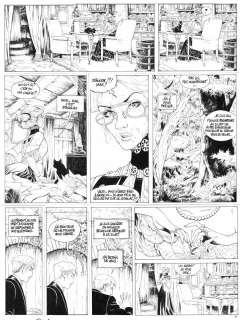 Planche originale 24 de SASMIRA Tome 2 par Claude PELET