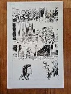 Andrei Bressan - Birthright - Birthright, Original art pp 21 issue 11