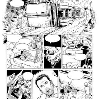 Marc Bourgne - Planche Originale 13 Michel Vaillant Tome 5 “Renaissance”