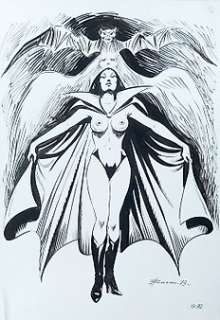 Birago Balzano | Birago Balzano - Tavola originale "fullpage" Zora (Frau Murder) - Page volante - (1973) | Catawiki