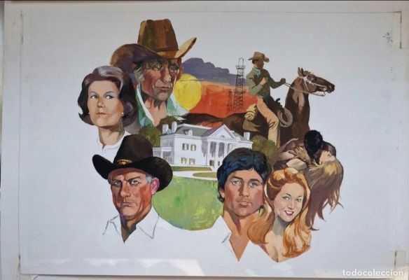 Portada Original Dallas por Cobos Sanroma | todocoleccion (Buy It Now)