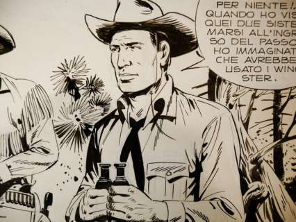 Aurelio Galleppini - Virgilio Muzzi | Aurelio Galleppini - Virgilio Muzzi - tavola originale Tex n. 150 - (1973) | Catawiki