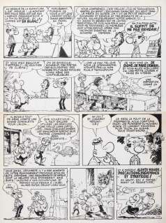 Greg | Achille Talon, planche n°4 Ã  l’encre de Chin… | Millon