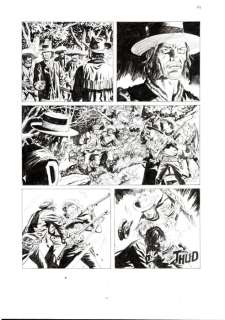 Fabio Valdambrini - | Fabio Valdambrini - 2x Tavola Originale - Tex Willer n. 16 "i lupi della frontiera" - (2020) | Catawiki