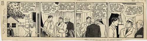 Leonard - Mickey Finn 10/24/1938 Original Daily Strip | Russ Cochran