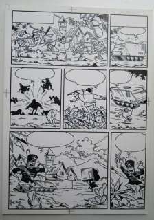 Studio Vandersteen | Jerom 31 - Originele Pagina (p.24) - De rozen van Berunka - (1970) | Catawiki