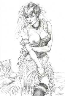 Kas | Kas - Dessin original - La Fille de Paname - (2011) | Catawiki