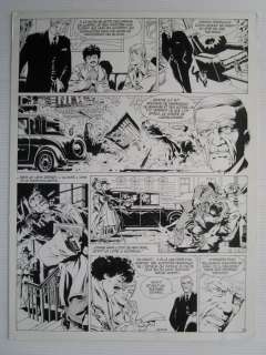 Mitton, Jean-Yves | Mitton, Jean-Yves - Originele pagina - Bloed en Stilte | Catawiki