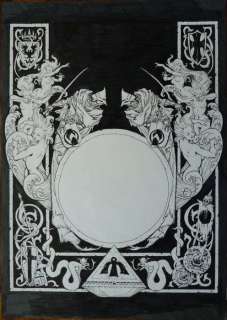 Pontet, Cyril | Pontet, Cyril - Dessin original - Chroniques de la Lune Noire - Couverture de l’intégrale T5 - (2013) | Catawiki