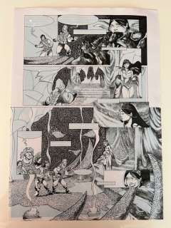 Keramidas, Nicolas | Keramidas, Nicolas - Planche originale - Luuna T6 - La Reine des loups - (2010) | Catawiki