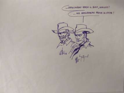 Magnus | Magnus Disegno originale Tex- dedicace | Catawiki