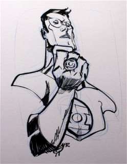  - Eric Canete Green Lantern Signed Original Art