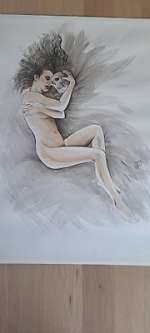 Patrick Cornelis - Patrick Cornelis - Opdracht tekening, - (2017)