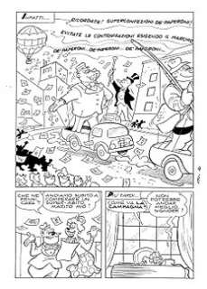 Romano Scarpa, Rodolfo Cimino, Luciano Gatto - Topolino 692 - Romano Scarpa - Tavola originale - Paperino e la elettroperosità - p. 18 - No reserve price! - (1969)