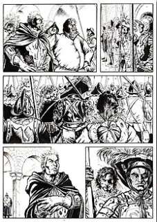 Messina, Edym - Messina, Edym - 4x Tavole Originali - Dago #21 Ep. 5 "Una piccola guerra fatale"