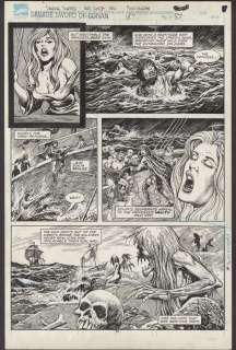 SAVAGE SWORD OF CONAN Issue #187 Interior Page