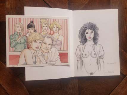 Renaud | Renaud et son univers féminin 1970-2022 + ex-libris + dédicace - B - EO - (2022) | Catawiki