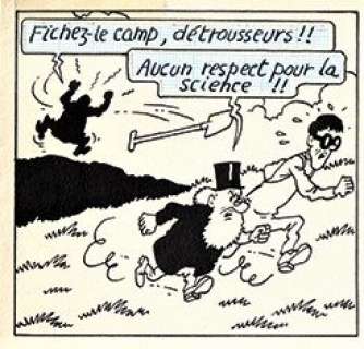 Bob de Moor - Planche Originale (P.3) - | Bob De Moor - Planche originale (p.3) - Les Aventures d’Oncle Zigomar/ De avonturen van Nonkel Zigomar - L’Empire des Taupes /Het Mollenrijk - (1955/2023) | Catawiki