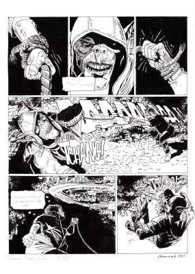 Andrzej Graniak | Goran. Widmo Mroku, strona 43 | Galeria Komiksu