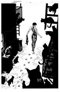 Yanick Paquette - Catwoman 38 Cover Issue 38 Page Cover