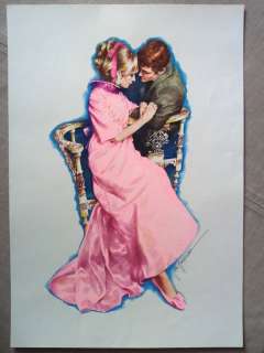 González, José | González, José Pepe - Original colour drawing - Romantic scene | Catawiki