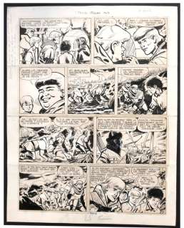 Sirius | Sirius - Planche originale - Les Timour T20 - L’Oiseau flamboyant - (1966) | Catawiki