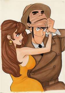 Shogatsu Yamagami Hand-Drawn Color Manuscript "Lupin III Y" | Mandarake (Big Web)