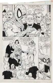 Todd McFarlane and Mark McKenna The Amazing Spider-Man #305 page 2 Original Art (Marvel, 1988). Peter Parker -