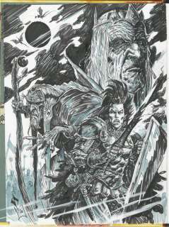 Pontet, Cyril | Pontet, Cyril - Dessin original en album - Chroniques de la Lune Noire T20 - (2020) | Catawiki