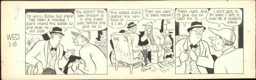 King- Gasoline Alley Original Daily (1960) | Russ Cochran