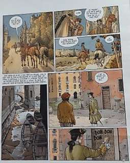 Griffo (Werner Goelen) | Griffo - Planche originale en couleurs directe (p.7) - Giacomo C. T9 - L’heure qui tue - (1998) | Catawiki