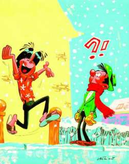 Attanasio | MODESTE ET POMPON Superbe et rare illustration originale Ã  la | Kahn et Associés