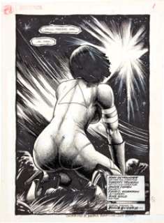 Timothy Truman Grimjack #9 Complete 28-Page Story "My Sins Remembered" Original Art (First, 1985). -