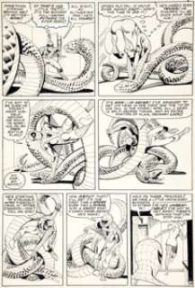 Steve Ditko The Amazing Spider-Man #22 Princess Python Page 18 Original Art (Marvel, 1965). After their big heist, - | Heritage