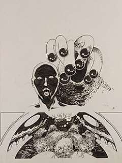 Roberto Bonadimani - Roberto Bonadimani - Illustrazione Originale di Fantascienza - Page volante - Exemplaire unique