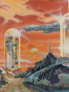 Storchi, Franco | Eurocon 5 - Storchi, Franco - Dipinto originale per il V° convegno di Fantascienza di Stresa | Catawiki