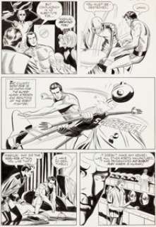 Russ Manning, Paul Norris, and Mike Royer Magnus Robot Fighter #28 Page 4 Original Art (Gold Key, 1969). It‘s -