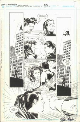 McGuire- JLA Classified no.8 p.9- Original Art (2005)