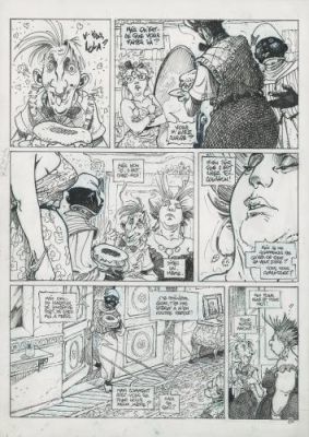 Régis Loisel | La Dernière Maison Juste Avant la Forêt, planche 25 | Galerie 9ème Art