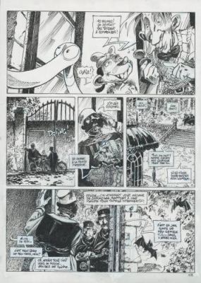 Régis Loisel | La Dernière Maison Juste Avant la Forêt, planche 109 | Galerie 9ème Art