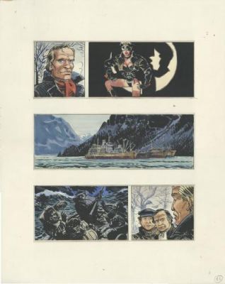 Jean-Claude Mézières | Lady Polaris, Planche 11 | Galerie 9ème Art