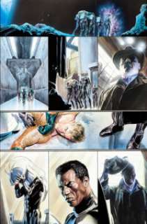 Alex Ross Justice #1 Page Original Art (DC, 2005). Black Manta has captured Aquaman and turns him over to -